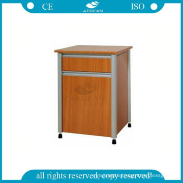 AG-BC017 effective wooden hospital bedside medicine cabinet